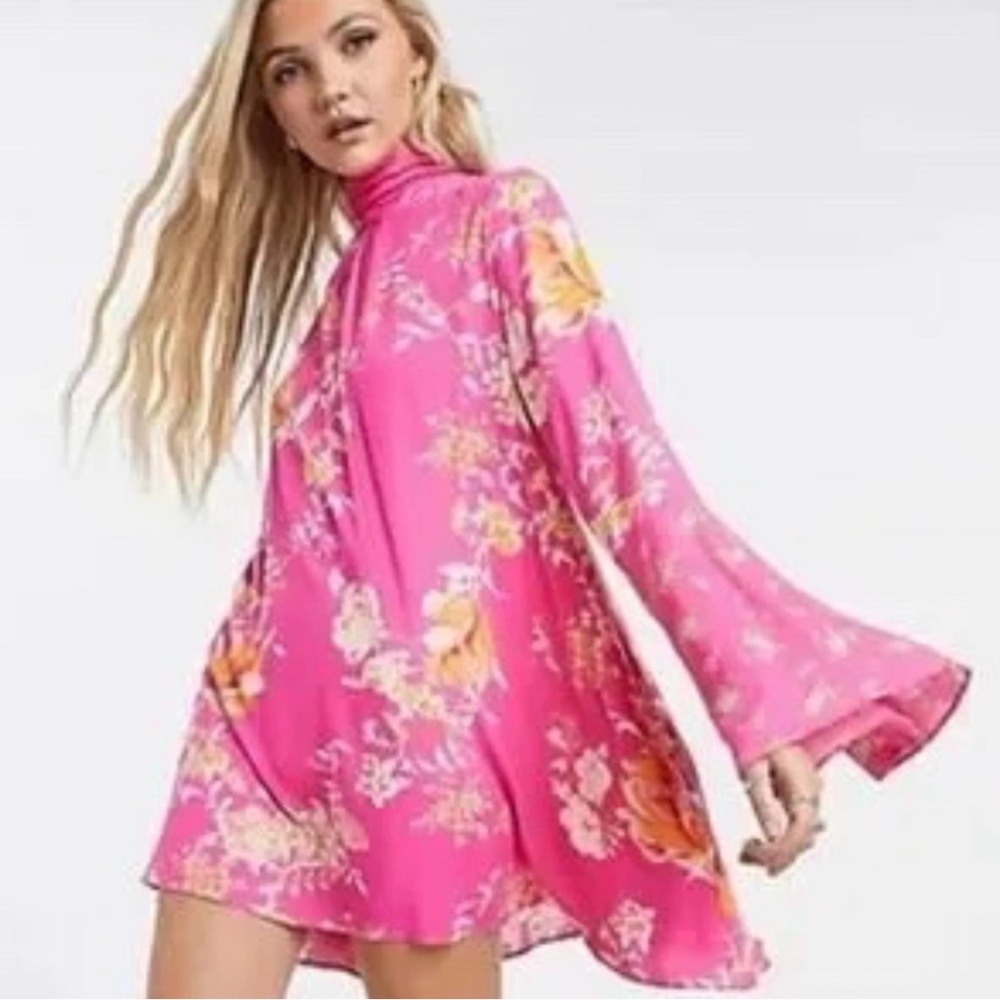 Free People - Tate Tunic in Lollipop Combo - Size Small - Picture 6 of 11